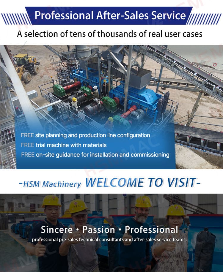 hard limestone sand machine